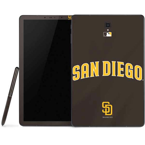 MLB San Diego Padres Alternate Jersey Samsung Galaxy Tab Skin