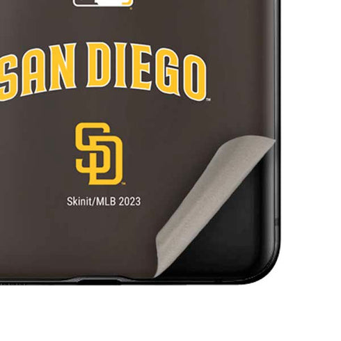 MLB San Diego Padres Alternate Jersey Galaxy Z Flip Skin