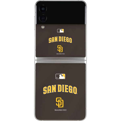 MLB San Diego Padres Alternate Jersey Galaxy Z Flip3 5G Skin
