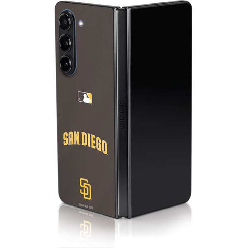 MLB San Diego Padres Alternate Jersey Galaxy Z Fold5 5G Skin