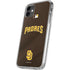 MLB San Diego Padres Alternate Jersey iPhone 11 Clear Case
