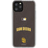 MLB San Diego Padres Alternate Jersey iPhone 11 Pro Clear Case