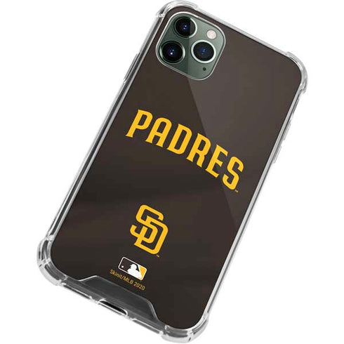 MLB San Diego Padres Alternate Jersey iPhone 11 Pro Max Clear Case
