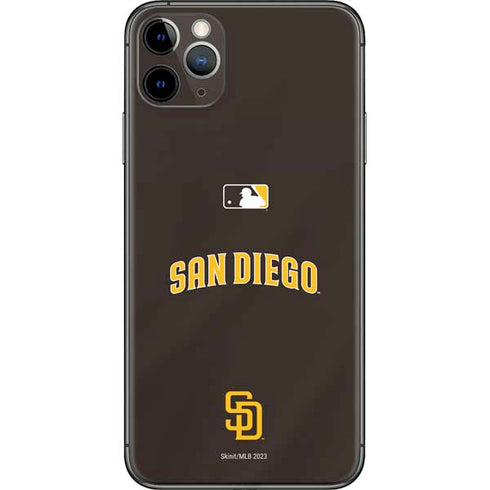MLB San Diego Padres Alternate Jersey iPhone 11 Pro Max Skin