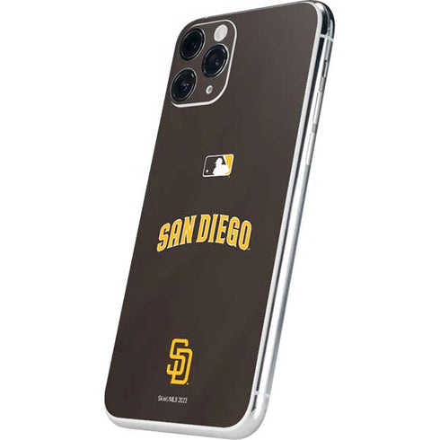 MLB San Diego Padres Alternate Jersey iPhone 11 Pro Skin