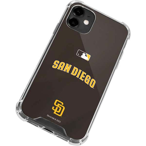 MLB San Diego Padres Alternate Jersey iPhone 12 Mini Clear Case