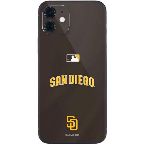 MLB San Diego Padres Alternate Jersey iPhone 12 Mini Skin