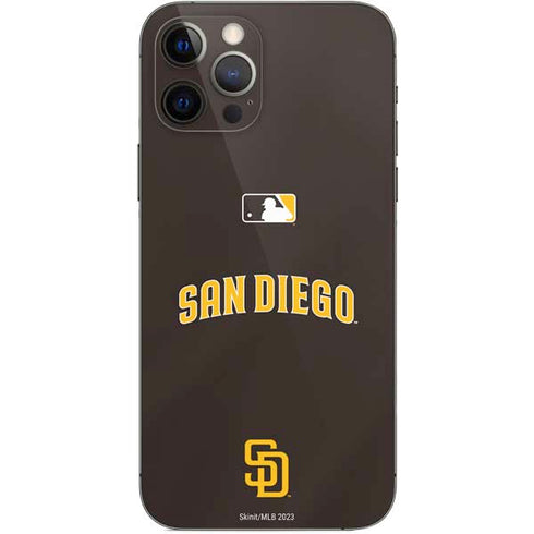 MLB San Diego Padres Alternate Jersey iPhone 12 Pro Skin