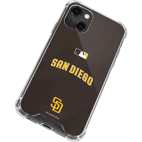 MLB San Diego Padres Alternate Jersey iPhone 13 Mini Clear Case