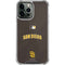 MLB San Diego Padres Alternate Jersey iPhone 13 Pro Max Clear Case