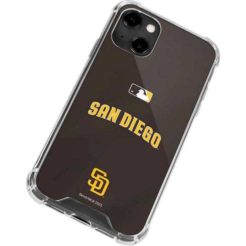 MLB San Diego Padres Alternate Jersey iPhone 14 Clear Case