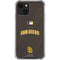 MLB San Diego Padres Alternate Jersey iPhone 14 Plus Clear Case