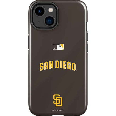 MLB San Diego Padres Alternate Jersey iPhone 15 Plus Impact Case