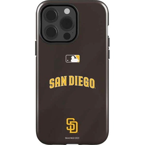 MLB San Diego Padres Alternate Jersey iPhone 15 Pro Impact Case