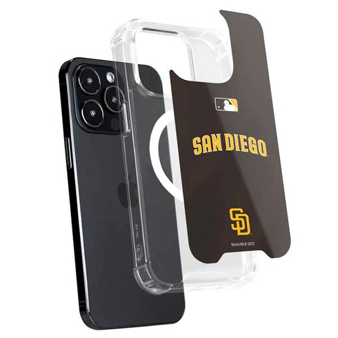 MLB San Diego Padres Alternate Jersey iPhone 15 Pro MagSafe Case