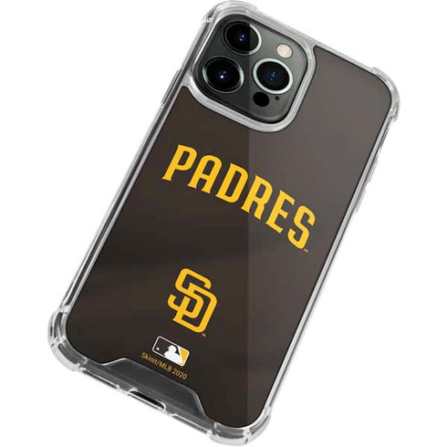 MLB San Diego Padres Alternate Jersey iPhone 15 Pro Max Clear Case