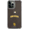 MLB San Diego Padres Alternate Jersey iPhone 14 Pro Max Clear Case