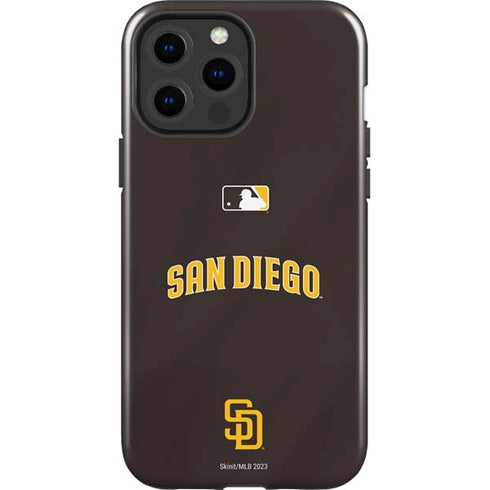 MLB San Diego Padres Alternate Jersey iPhone 15 Pro Max Impact Case
