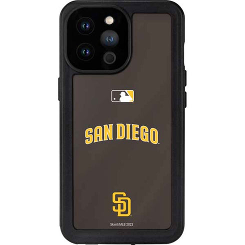 MLB San Diego Padres Alternate Jersey iPhone 14 Pro Max Waterproof Case