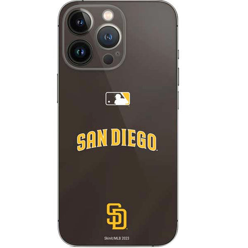 MLB San Diego Padres Alternate Jersey iPhone 14 Pro Skin