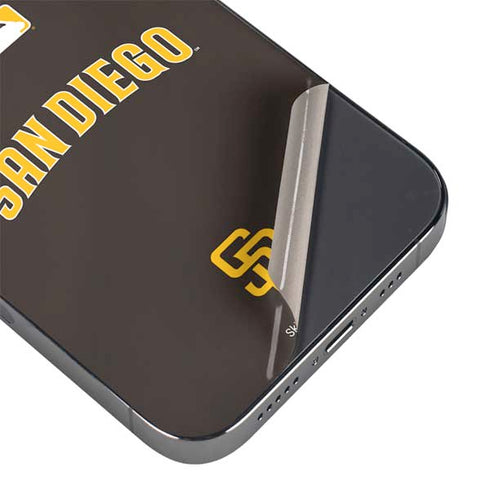 MLB San Diego Padres Alternate Jersey iPhone 14 Pro Skin