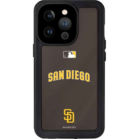 MLB San Diego Padres Alternate Jersey iPhone 14 Pro Waterproof Case