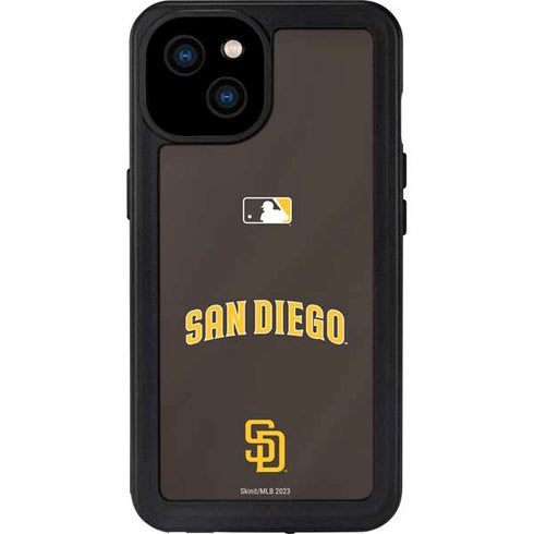 MLB San Diego Padres Alternate Jersey iPhone 15 Plus Waterproof Case