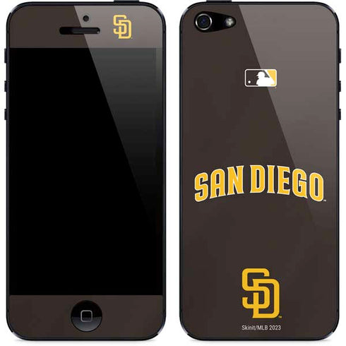 MLB San Diego Padres Alternate Jersey iPhone 5/5s/5SE Skin