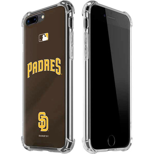 MLB San Diego Padres Alternate Jersey iPhone 7/8 Plus Clear Case