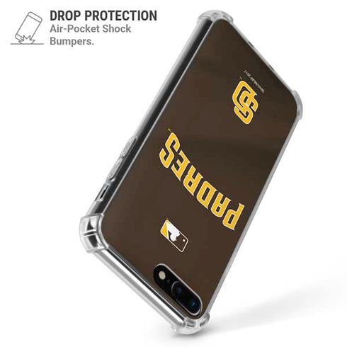 MLB San Diego Padres Alternate Jersey iPhone 7/8 Plus Clear Case