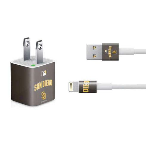 MLB San Diego Padres Alternate Jersey iPhone Charger (5W USB) Skin