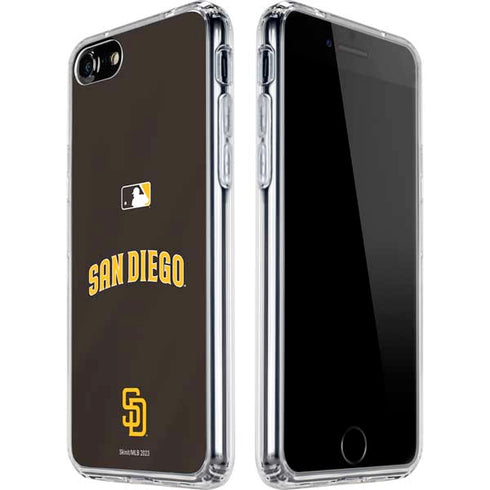 MLB San Diego Padres Alternate Jersey iPhone SE (2nd & 3rd Gen) Clear Case