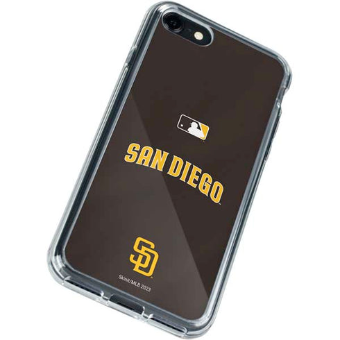 MLB San Diego Padres Alternate Jersey iPhone SE (2nd & 3rd Gen) Clear Case