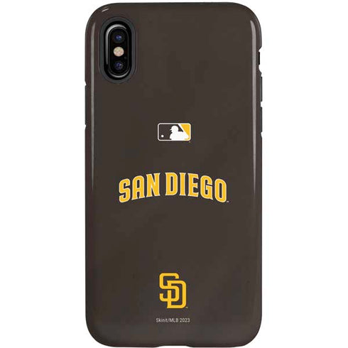 MLB San Diego Padres Alternate Jersey iPhone X Pro Case