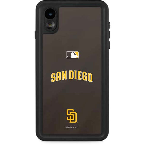 MLB San Diego Padres Alternate Jersey iPhone XR Waterproof Case
