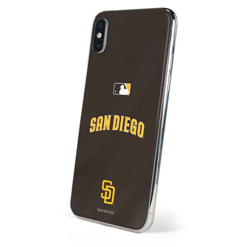 MLB San Diego Padres Alternate Jersey iPhone XS Max Skin