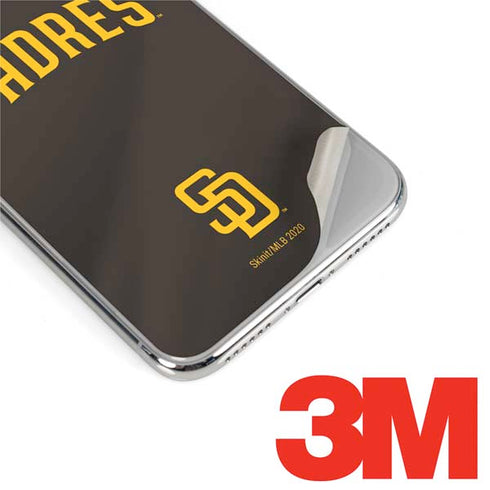 MLB San Diego Padres Alternate Jersey iPhone XS Skin