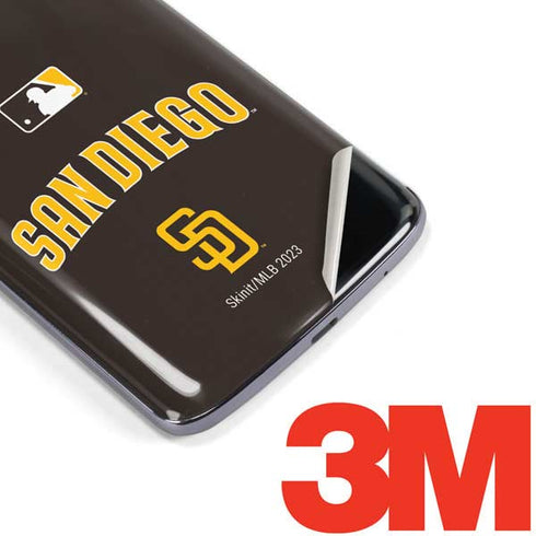 MLB San Diego Padres Alternate Jersey Moto E5 Plus Skin