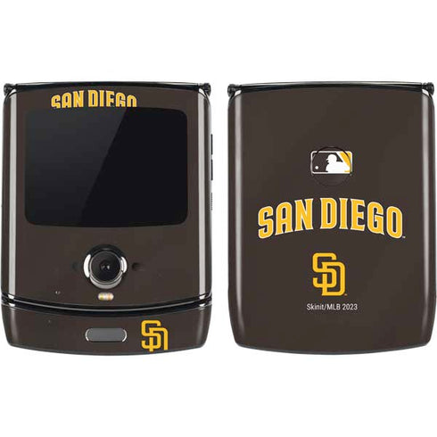 MLB San Diego Padres Alternate Jersey Motorola RAZR Skin