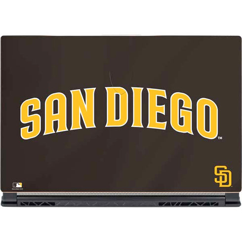 MLB San Diego Padres Alternate Jersey MSI GS65 Stealth Laptop Skin