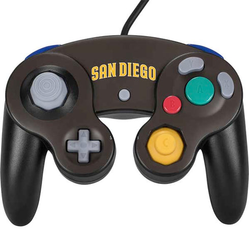 MLB San Diego Padres Alternate Jersey Nintendo GameCube Controller Skin