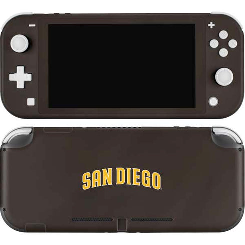 MLB San Diego Padres Alternate Jersey Nintendo Switch Lite Skin