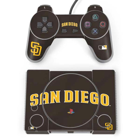 MLB San Diego Padres Alternate Jersey PlayStation Classic Bundle Skin