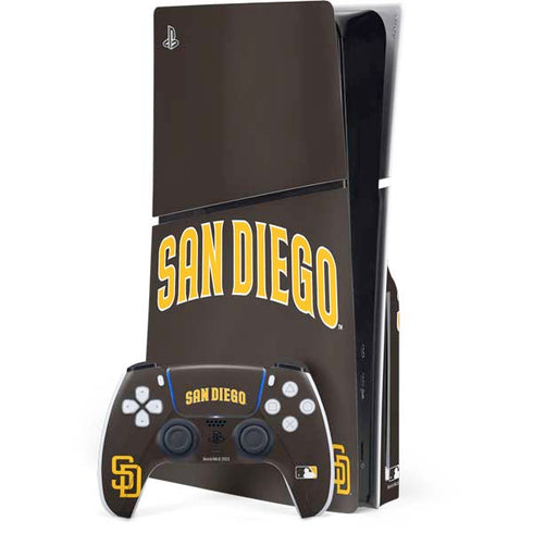 MLB San Diego Padres Alternate Jersey PS5 Slim Disk Bundle Skin