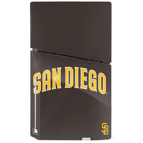 MLB San Diego Padres Alternate Jersey PS5 Slim Disk Console Skin