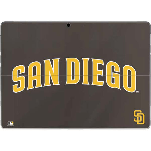 MLB San Diego Padres Alternate Jersey Surface Pro 9 Skin