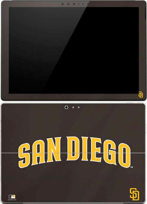 MLB San Diego Padres Alternate Jersey Surface Pro (2017) Skin