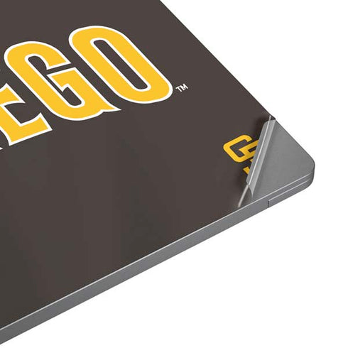 MLB San Diego Padres Alternate Jersey Universal Laptop 18in (14.6 x 10.6in) Skin