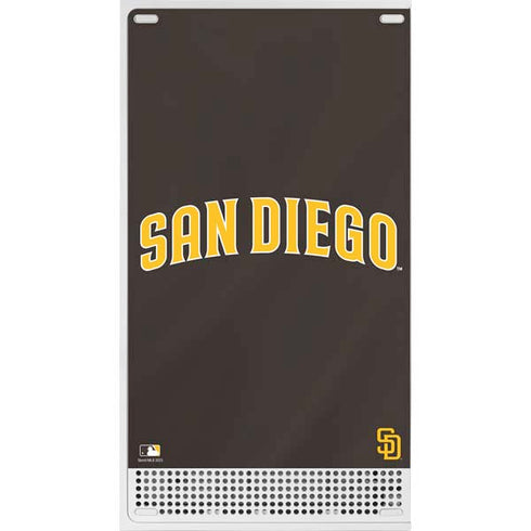 MLB San Diego Padres Alternate Jersey Xbox Series S Console Skin