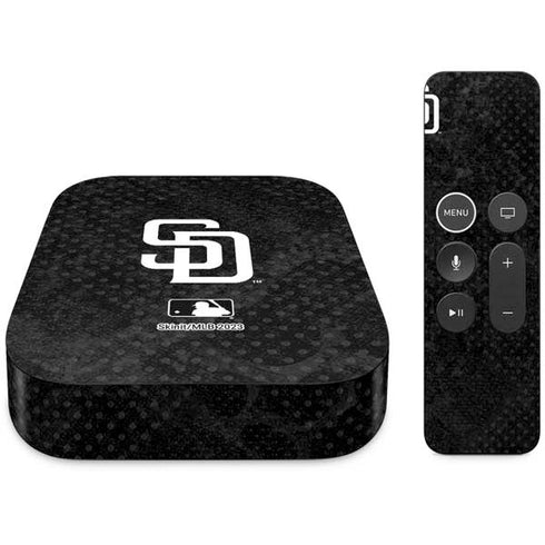 MLB San Diego Padres Dark Wash Apple TV Skin